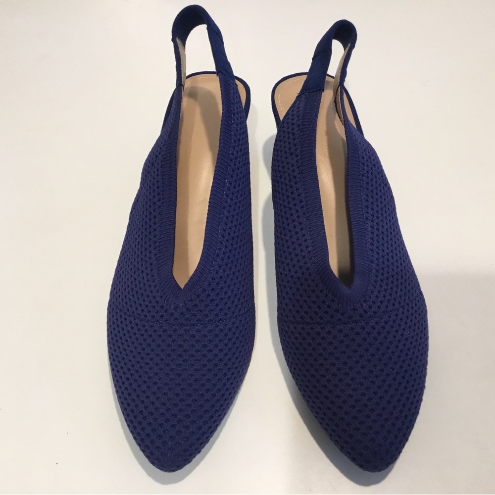 Women’s Royal Blue Ermann Suede/Knit Shoes Size 10